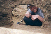 Tim in a bit of a hole
